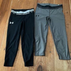 Under Armour girls leggings size XS